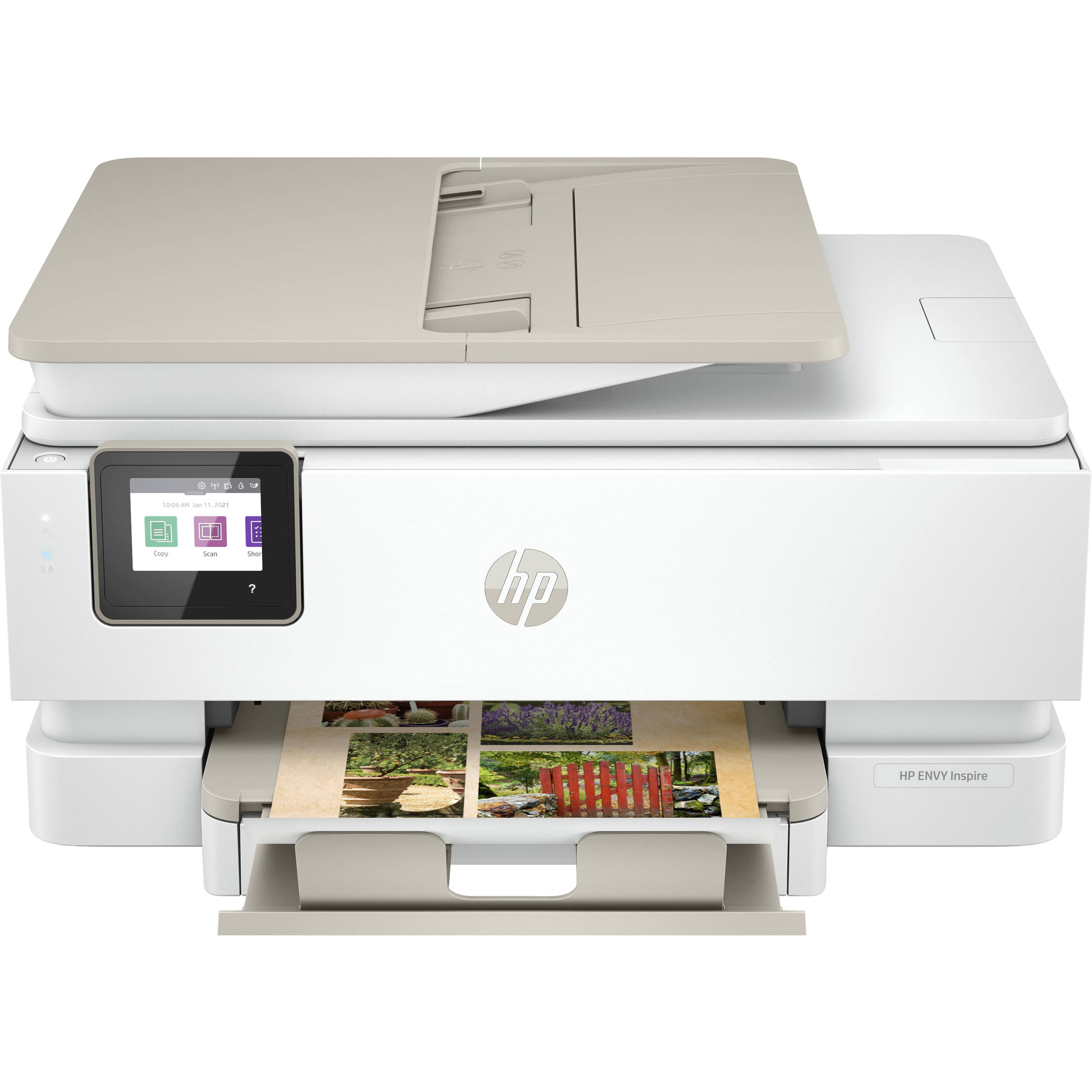 HP HP-ENVY7955E-RB ENVY Inspire 7955E Wireless Color Inkjet Printer, White - Certified Refurbished