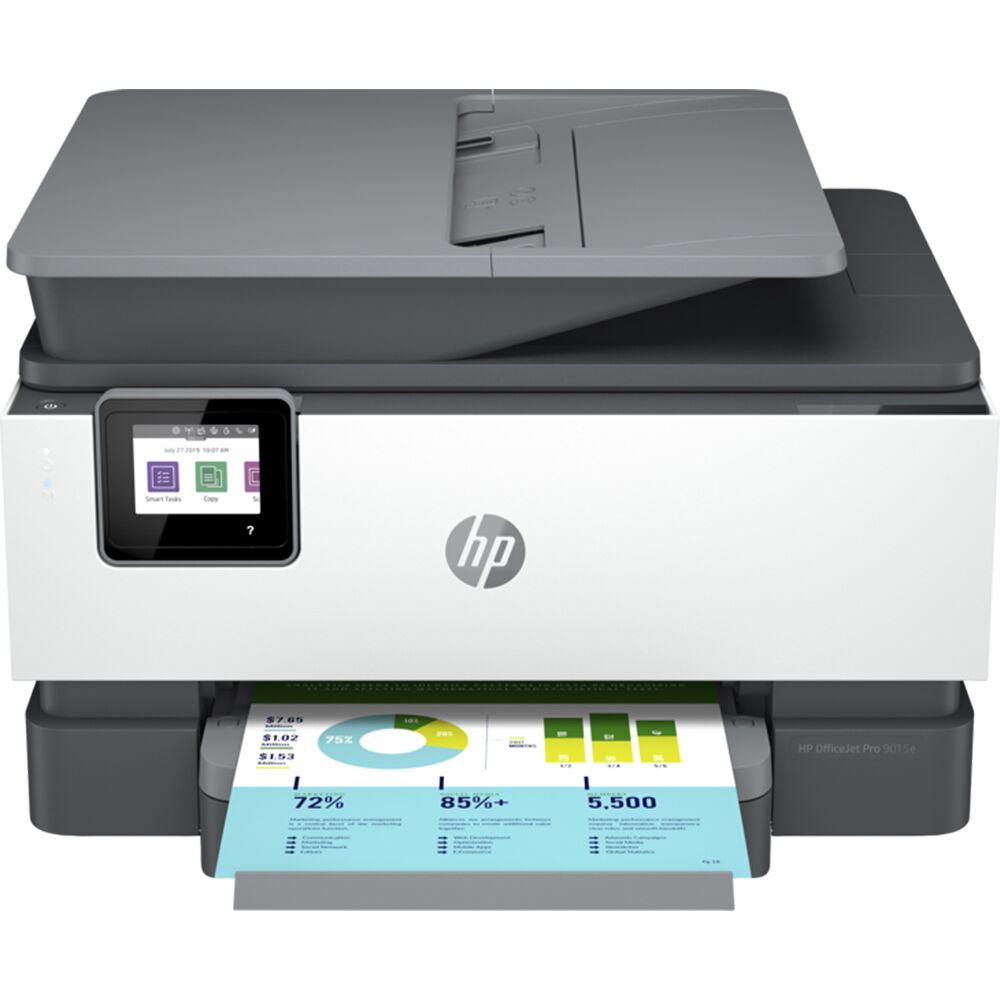 HP HP-OJPRO9015E-RB OfficeJet Pro 9015e Wireless Color All-in-One Printer - Refurbished