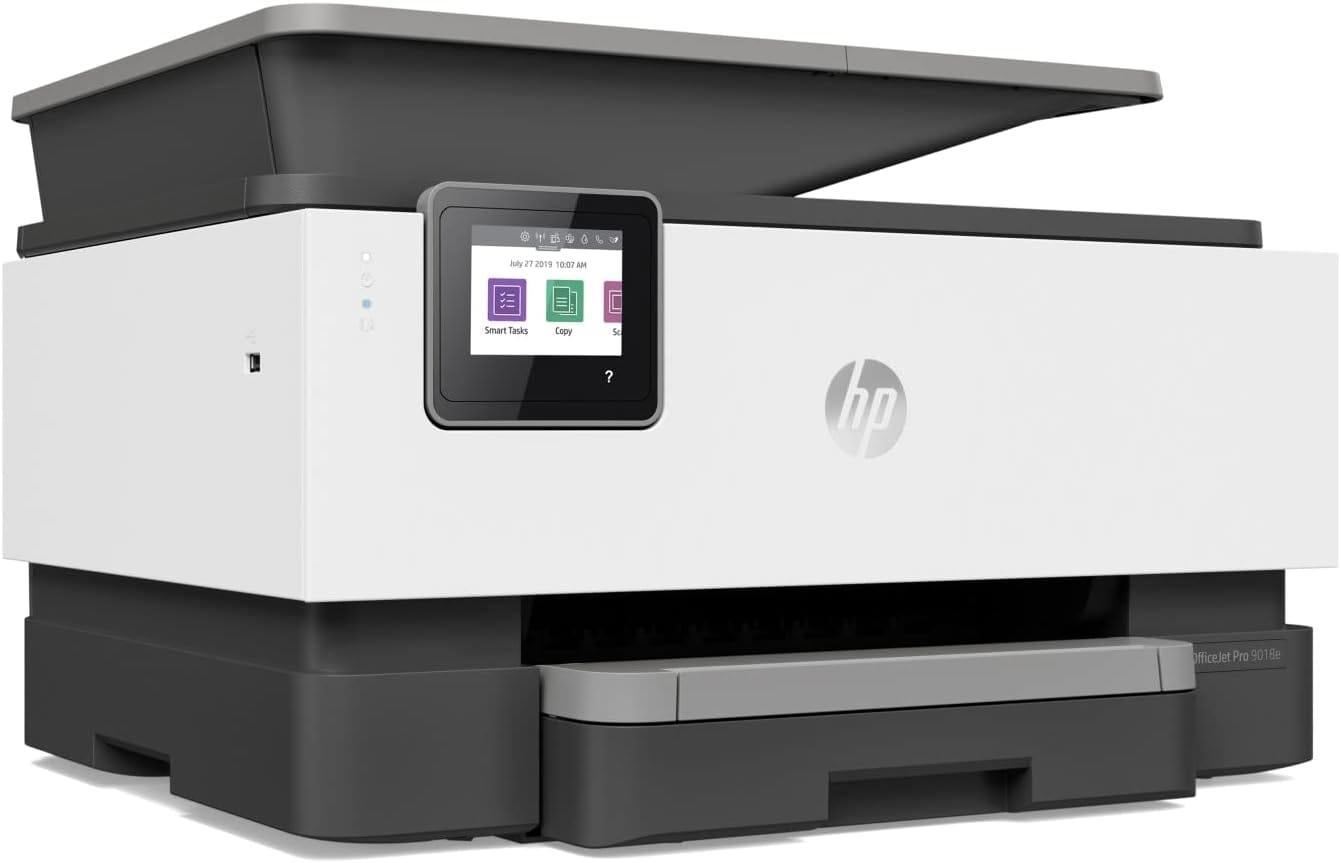 HP OfficeJet Pro 9018e Wireless All-in-One Color Printer for Home Office - Certified Refurbished