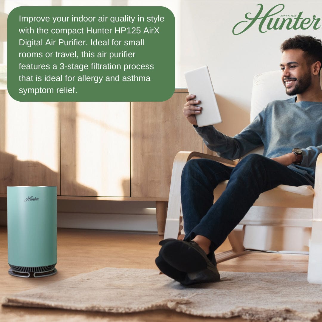 Hunter AirX EcoSilver® HEPA Digital Air Purifier HP125