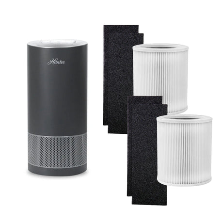 Hunter True HEPA Cylindrical Tower Air Purifier HP400