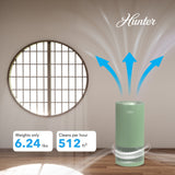 Hunter True HEPA Cylindrical Tower Air Purifier HP400