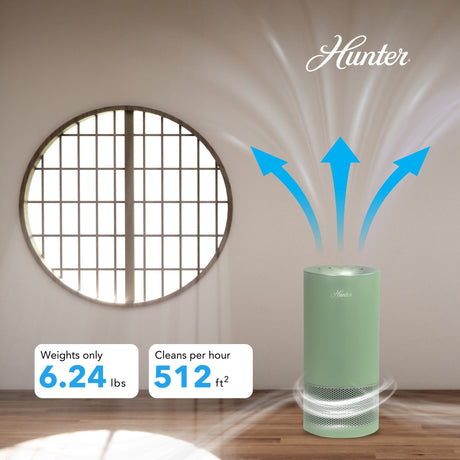 Hunter True HEPA Cylindrical Tower Air Purifier HP400