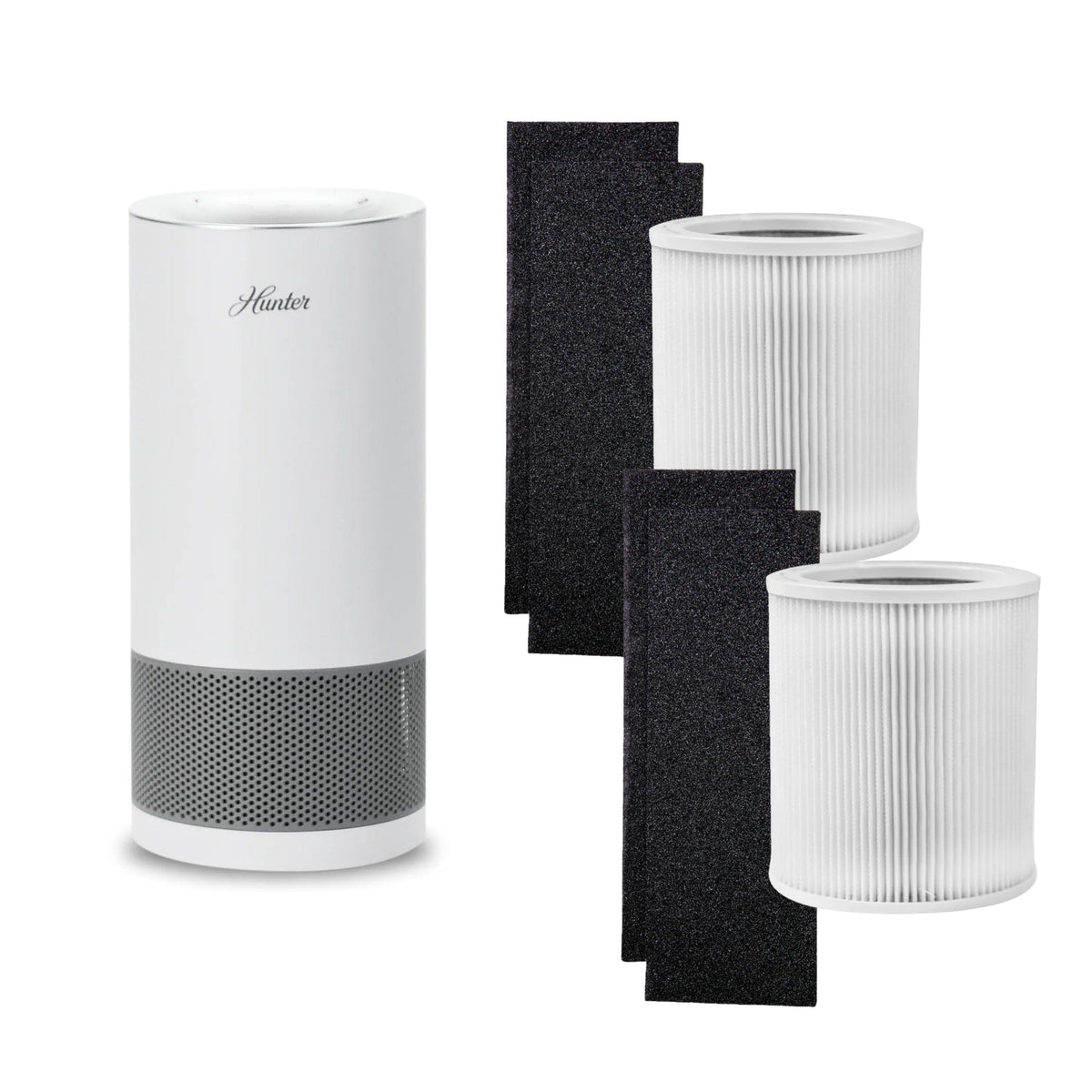 Hunter True HEPA Cylindrical Tower Air Purifier HP400