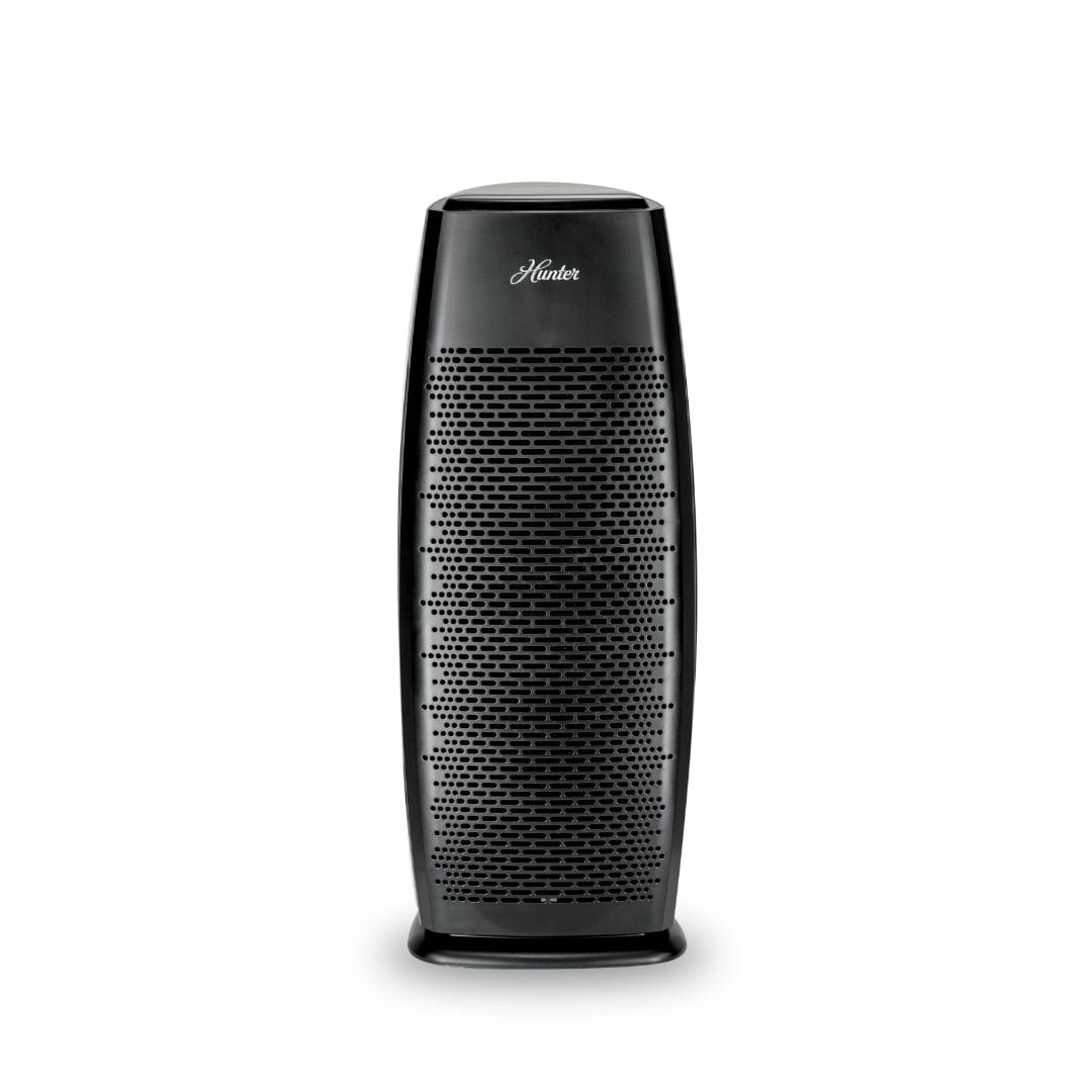 Hunter Tall Tower Air Purifier, 3-Stage True HEPA Filter, Sleep Mode, Timer, Quiet Operation, HP600