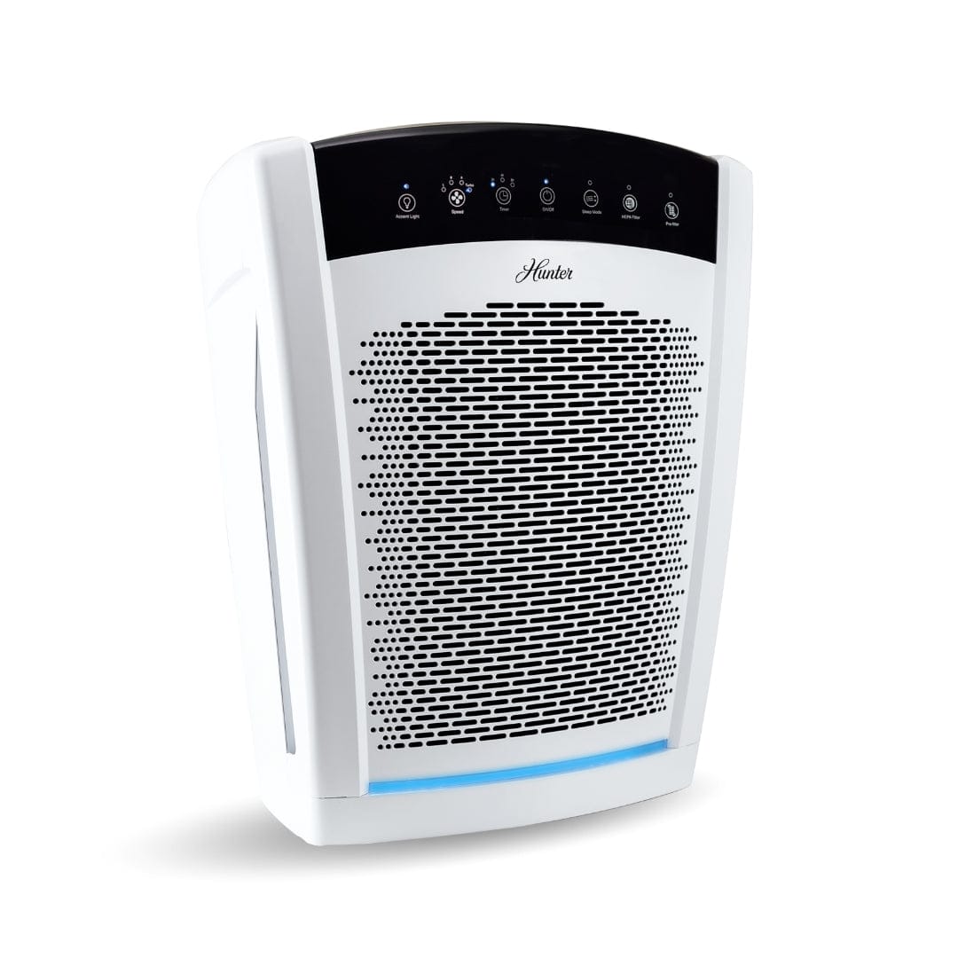 Hunter Large UVC Multi-Room Console HEPA Filter Air Purifier, HP850UV