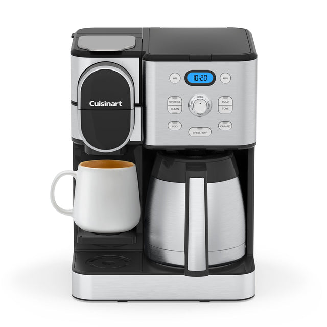 Cuisinart Coffee Center® 10-Cup Thermal Coffee Maker and Single-Serve, Black