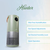 Hunter 2-in-1 True HEPA Mist-Free Air Purifier & Humidifier, HPH625