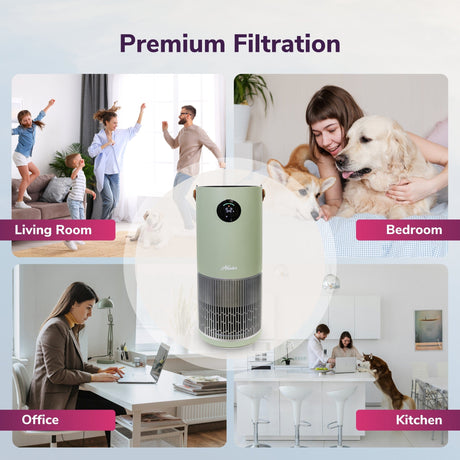 Hunter 2-in-1 True HEPA Mist-Free Air Purifier & Humidifier, HPH625