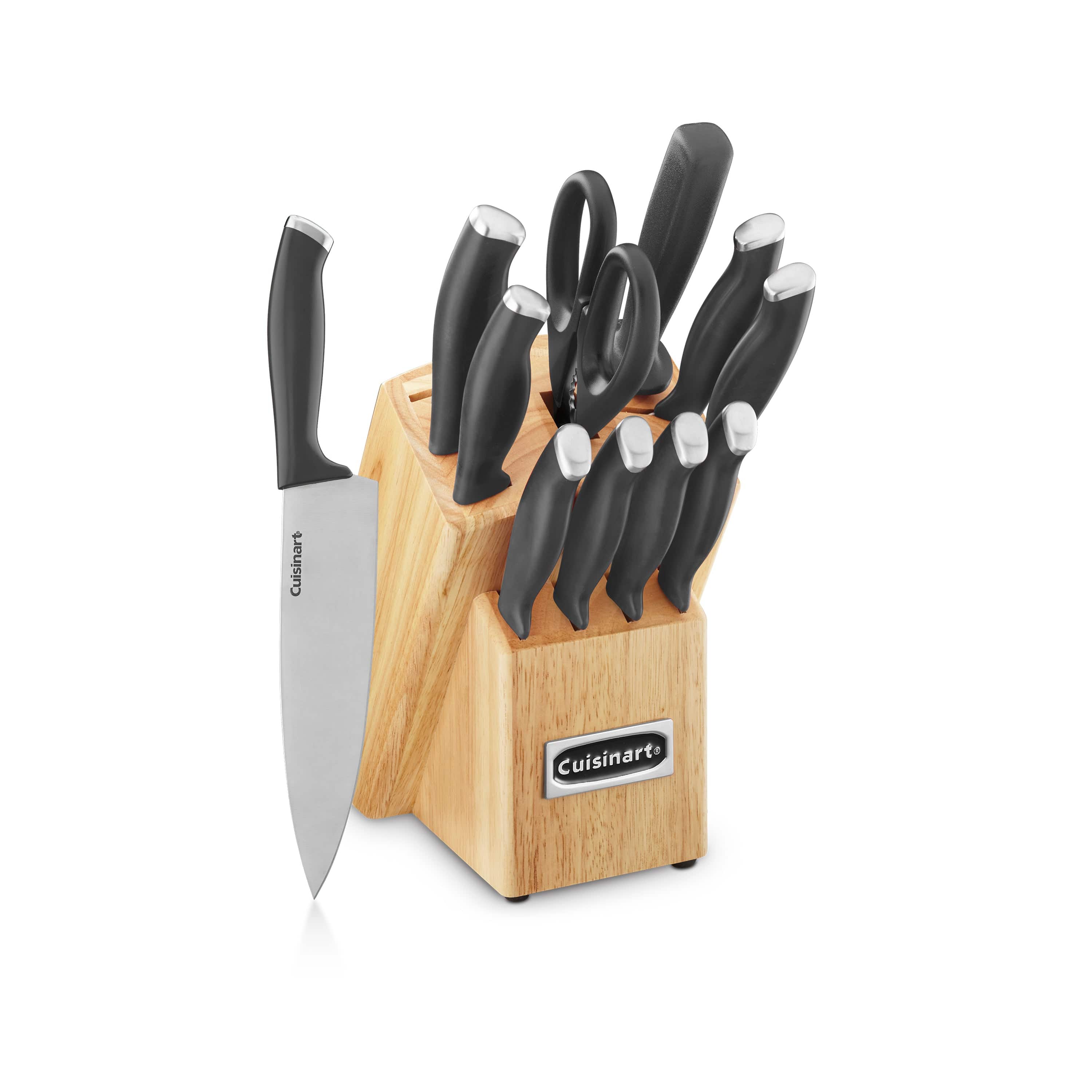 Cuisinart Color Pro 12 Piece Knife Block Set, Black