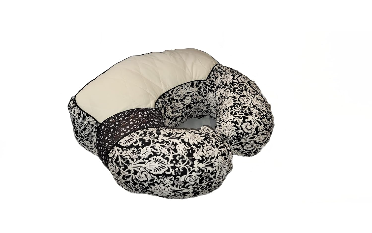 The All New Hugaboo Nursing Pillow, Black Floral