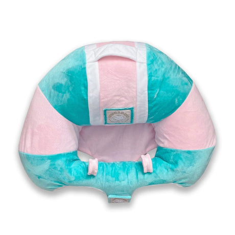 Hugaboo Infant Sitting Chair, Portable, Washable Baby Floor Seat, Cotton Candy
