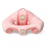 Hugaboo Infant Sitting Chair,  Portable, Washable Baby Floor Seat, Sakura Pink & Blush