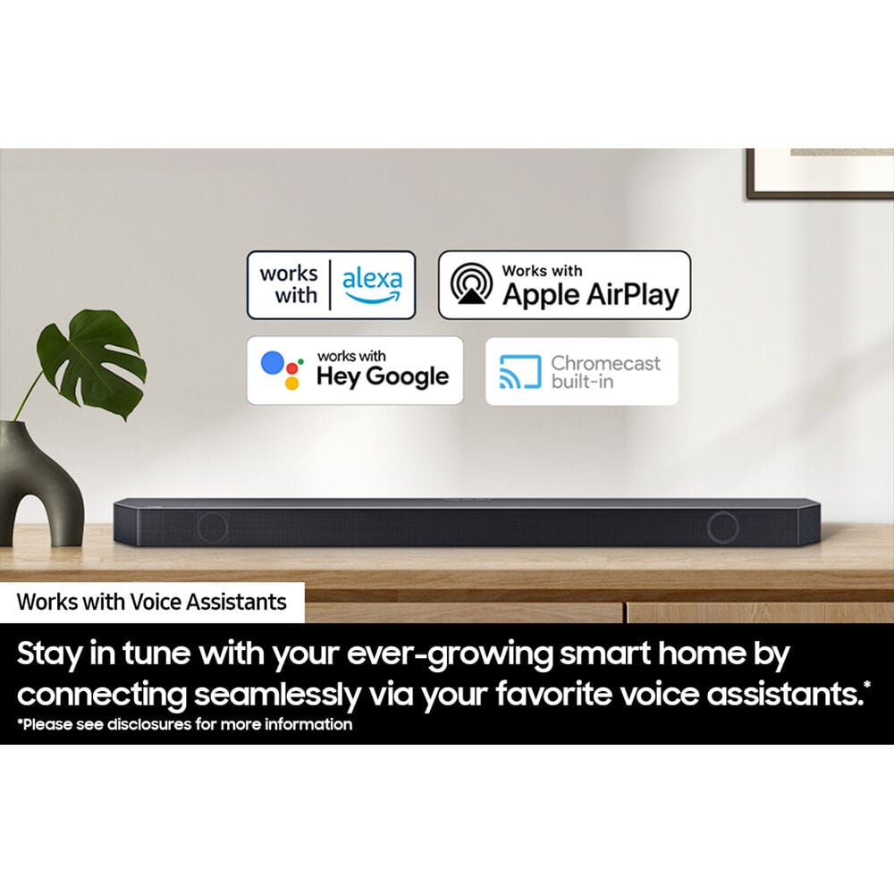 Samsung 3.1.2 ch Wireless Dolby ATMOS Soundbar System - Certified Refurbished