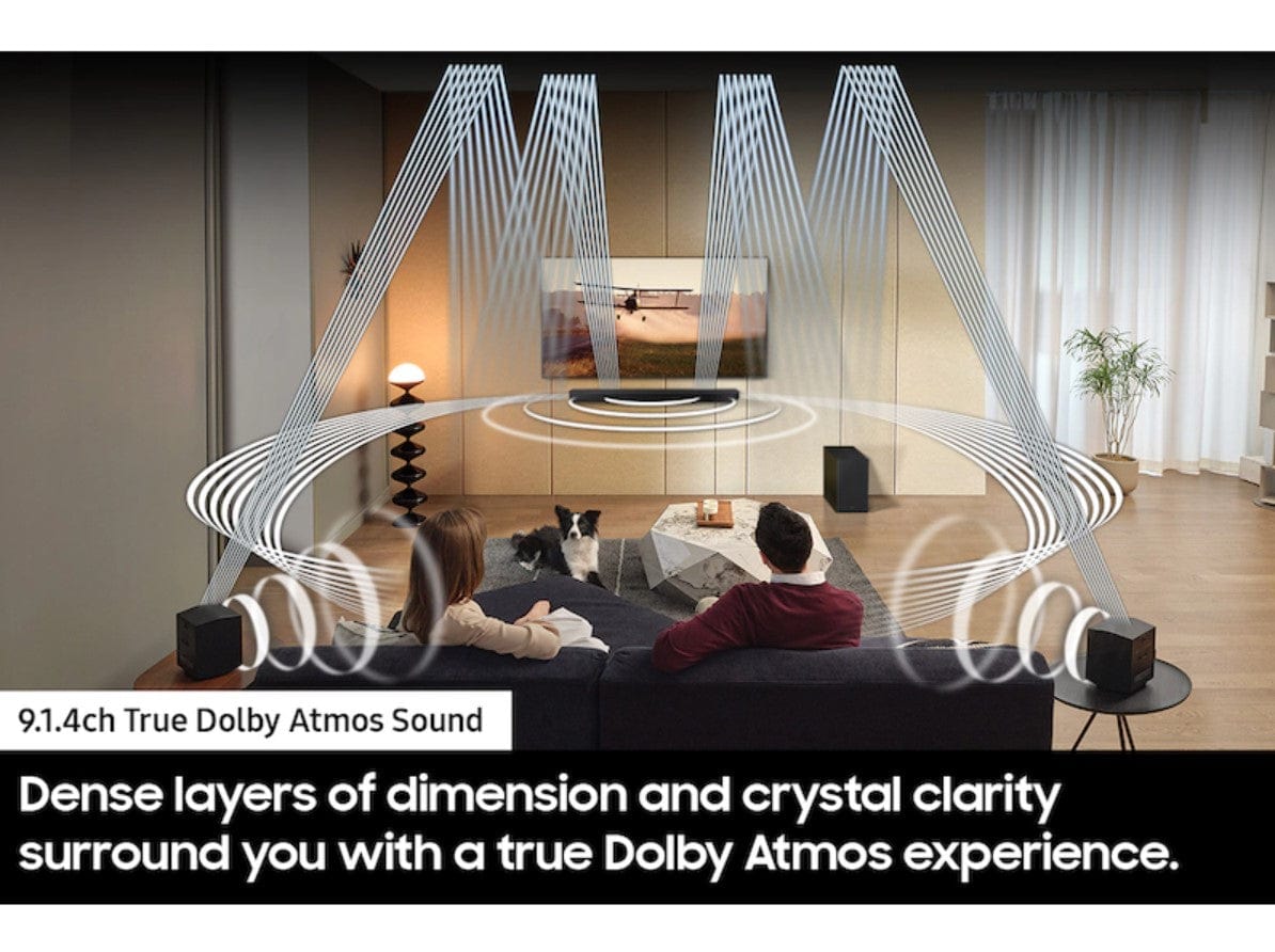 Samsung 9.1.4 ch Wireless Dolby ATMOS Soundbar System - Certified Refurbished