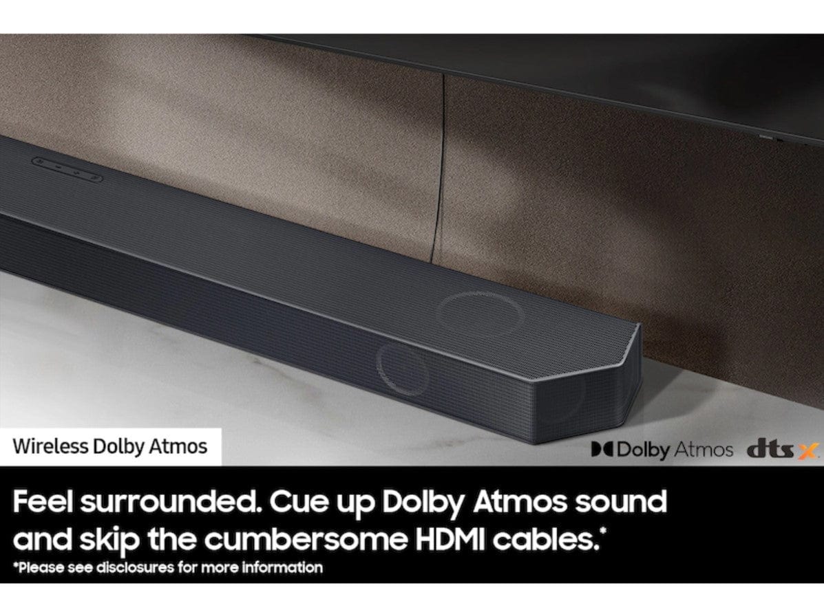 Samsung 9.1.4 ch Wireless Dolby ATMOS Soundbar System - Certified Refurbished