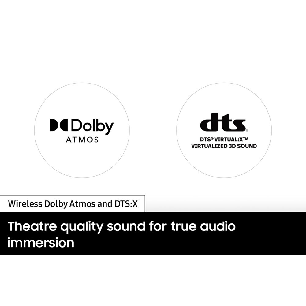 Samsung HW-S801B/ZA-RB 3.1.2 Wireless Dolby Atmos Soundbar System White - Certified Refurbished