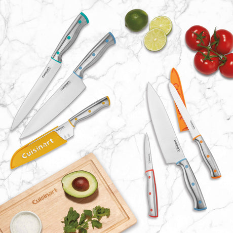 Cuisinart 10pc Cuisinart ColorCore Knife Set, Multicolor