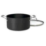 Cuisinart Chef's Classic™ Non-stick Hard Anodized 6 Quart Stockpot, Black