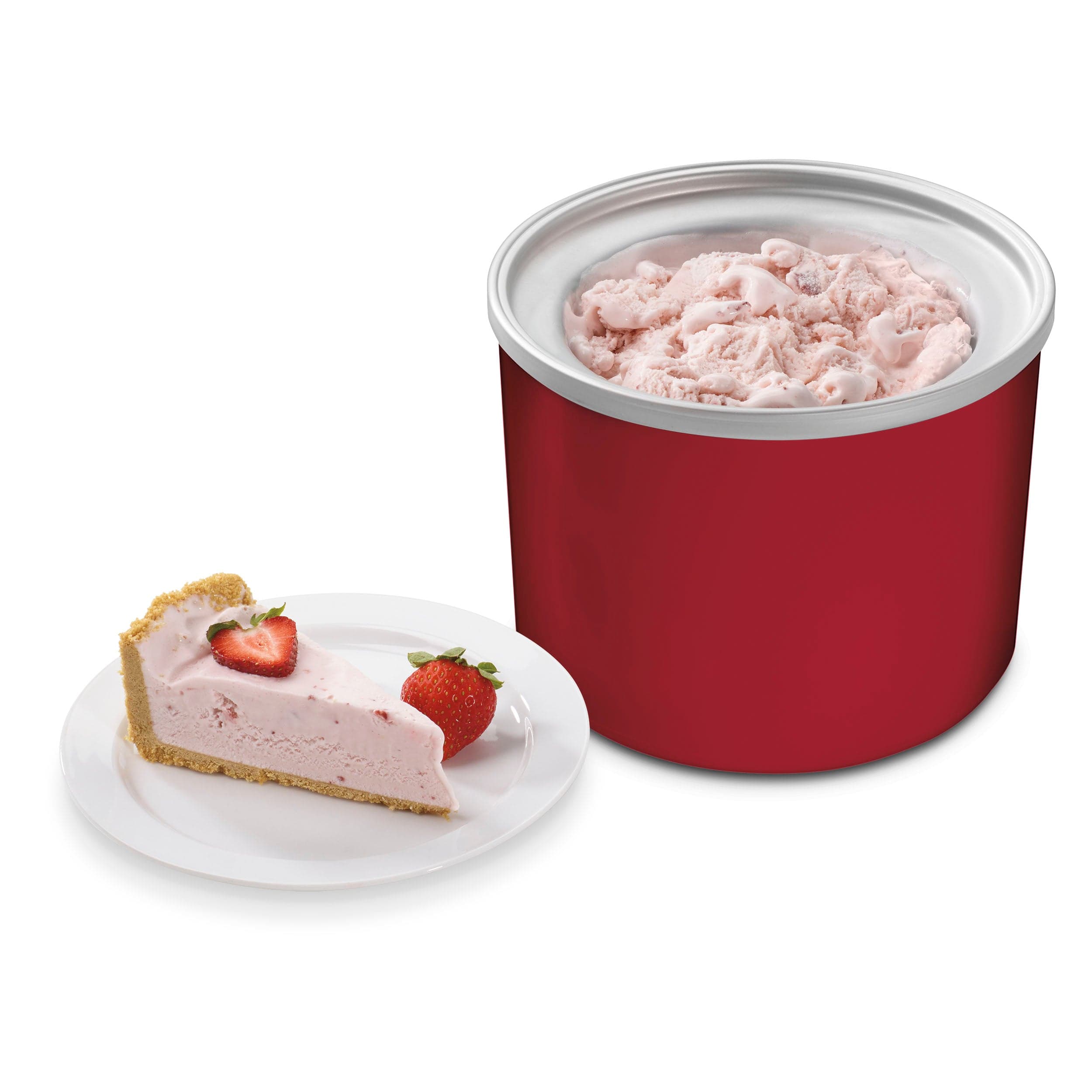 Cuisinart ICE-31RFR Ice Cream Maker Fruit Scoop Red - Certified Refurbished