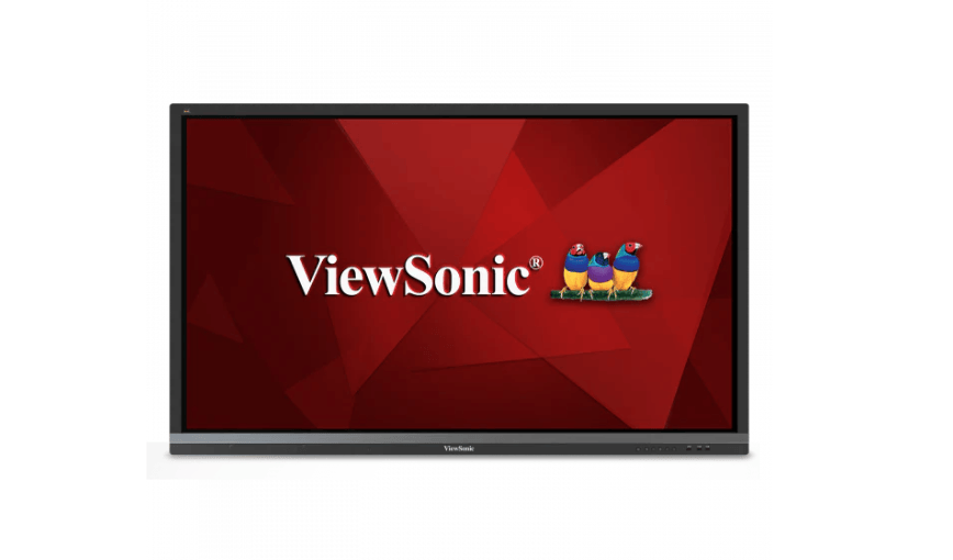 ViewSonic 65" 2160p 4K Interactive Display, 20-Point Touch, VGA, HDMI, LCD - Certified Refurbished