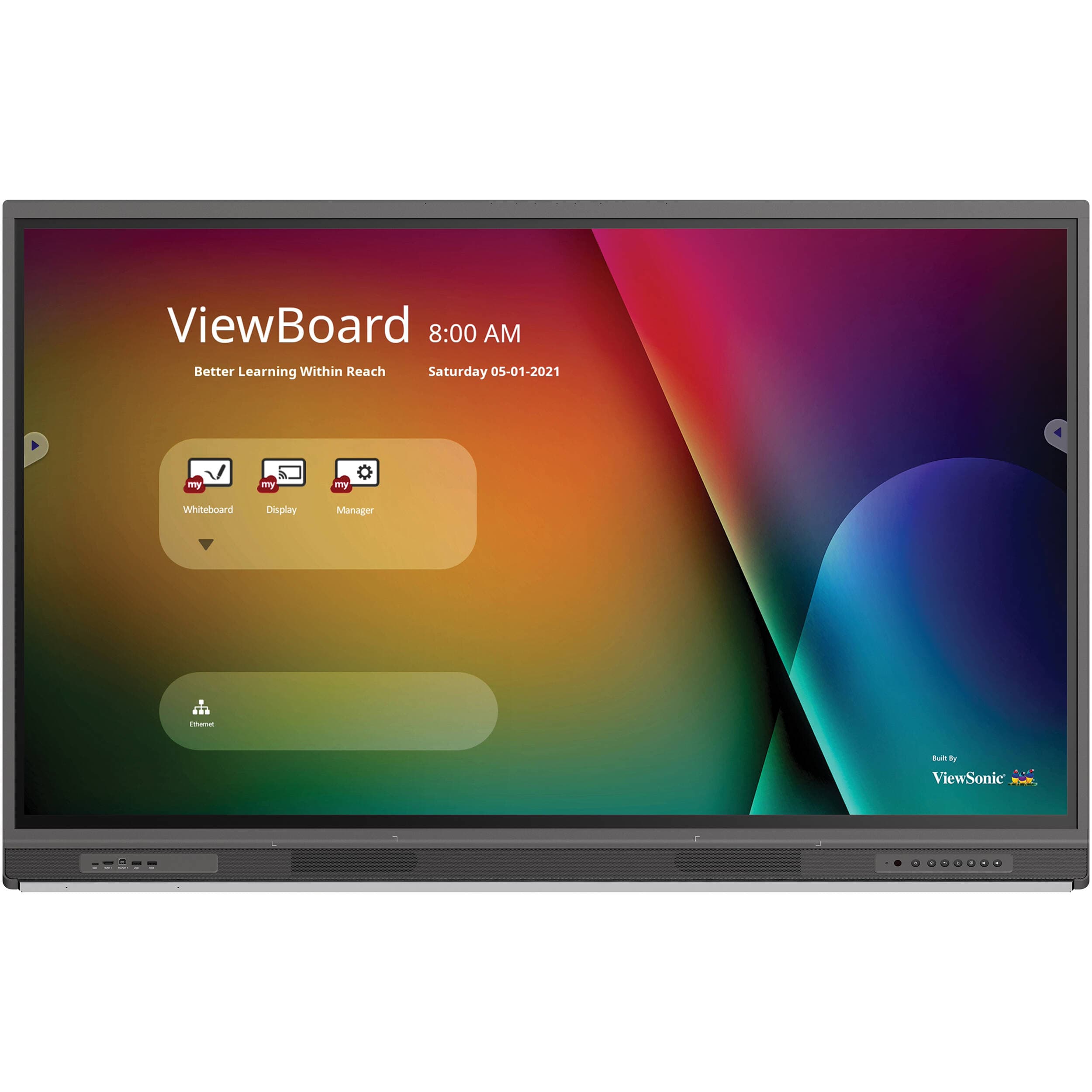 ViewSonic IFP6552-1A-R 65" ViewBoard 4K Touch Enabled Smart Display - Certified Refurbished