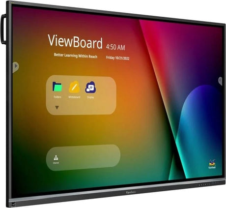 ViewSonic ViewBoard 75" Interactive Whiteboard, Touchscreen Display, HDMI - Certified Refurbished
