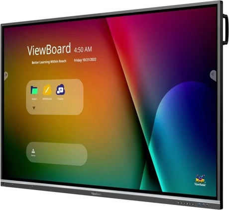 ViewSonic ViewBoard 75" Interactive Whiteboard, Touchscreen Display, HDMI - Certified Refurbished