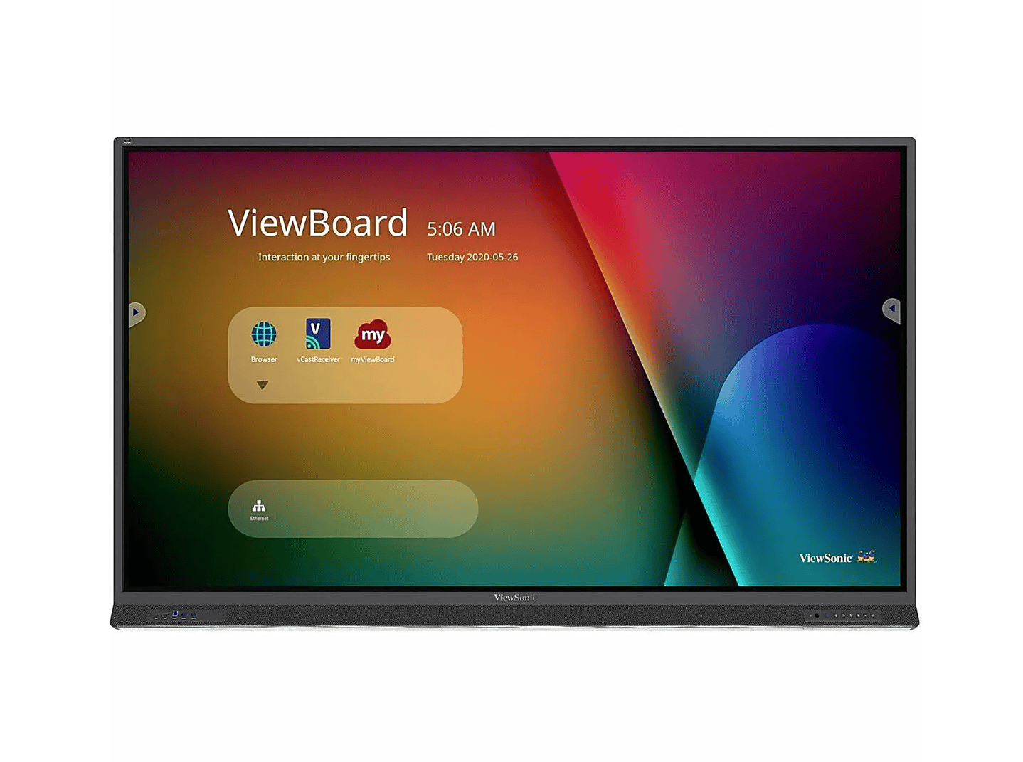 ViewSonic ViewBoard 86" Collaboration Display, LCD, Touchscreen - Certified Refurbished