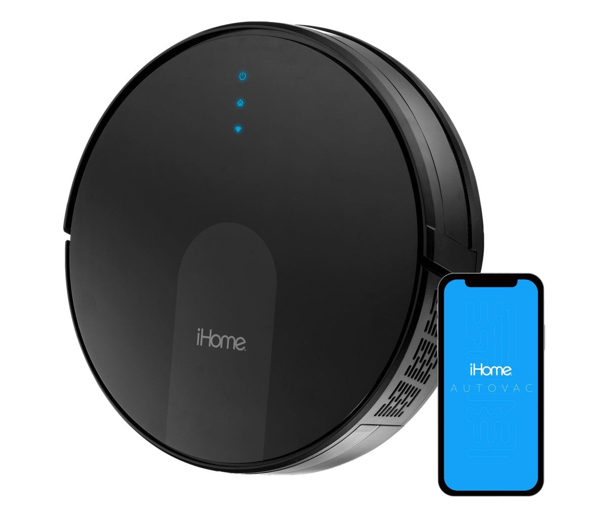 iHome AutoVac Eclipse G 2-in-1 Robot Vacuum and Mop - Certified Refurbished Grade B