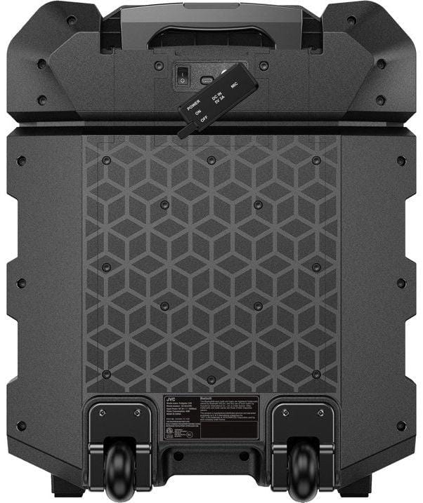 JVC Trailgator 120 Rugged Portable Bluetooth Speaker, Black