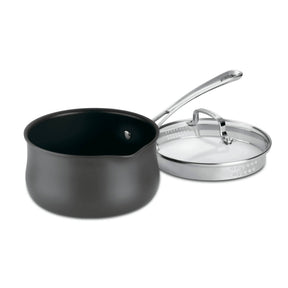 Cuisinart 2 Quart Pour Saucepan with Cover, Black