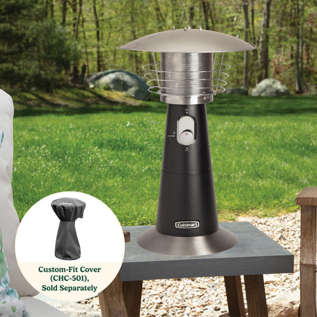 Cuisinart Portable Tabletop Patio Heater, Navy