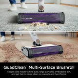 Shark Detect Pro Cordless HEPA QuadClean Multi-Surface Stick Vacuum, Grey/Brass - Certified Refurbished