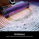 Shark Detect Pro Auto-Empty System, Cordless Vacuum, White/Beats Brass - Open Box