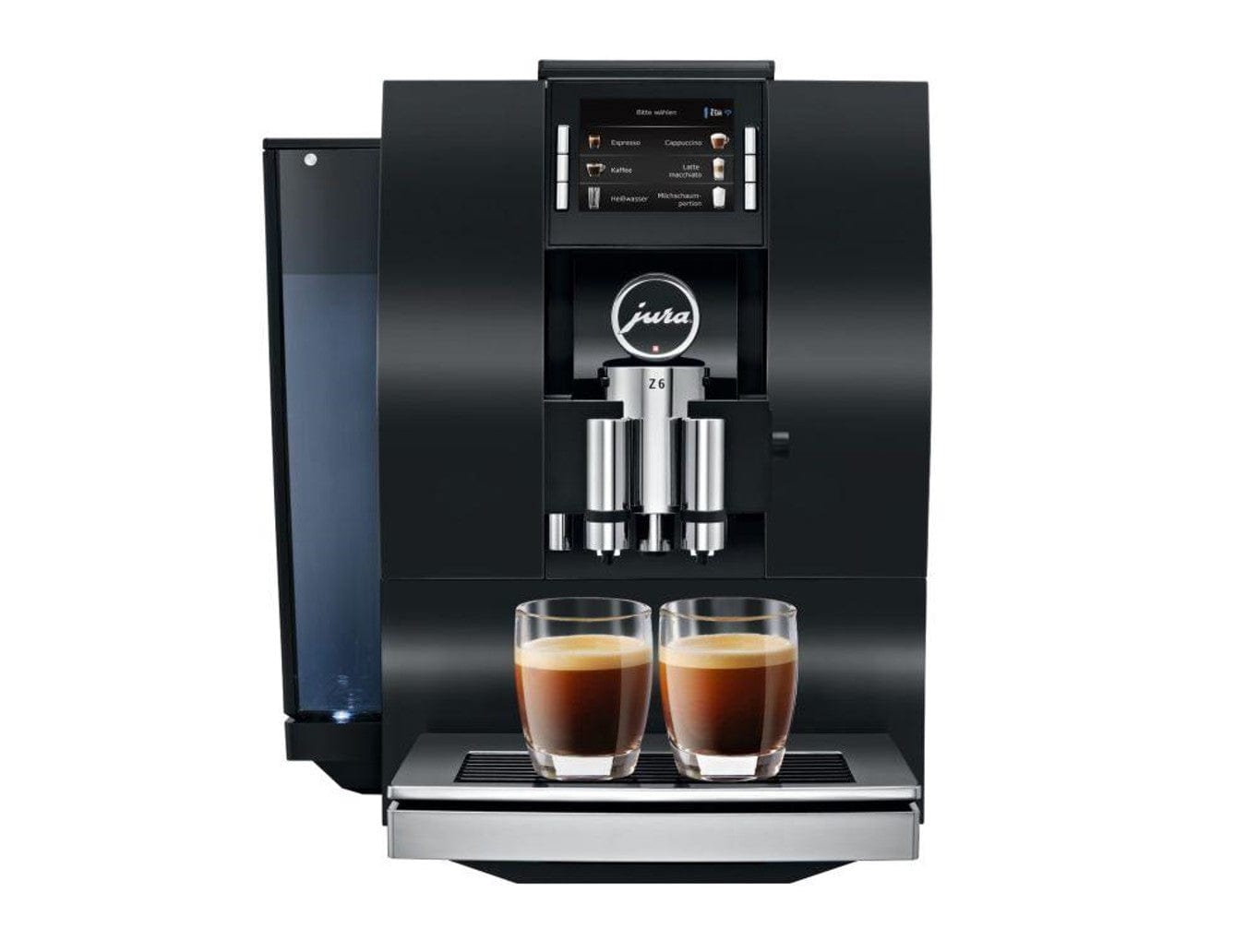 Jura Z6 81oz Automatic Coffee Machine, Aluminum Black - Certified Refurbished