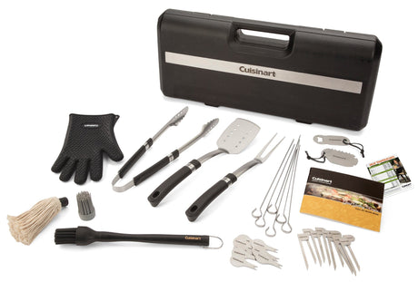 Cuisinart 36-Piece Backyard BBQ Grill Tool Set