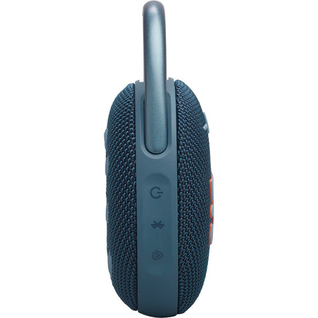 JBL Clip 5 Portable Wireless Bluetooth Speaker, Blue - Certified Refurbished