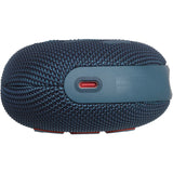 JBL Clip 5 Portable Wireless Bluetooth Speaker, Blue - Certified Refurbished