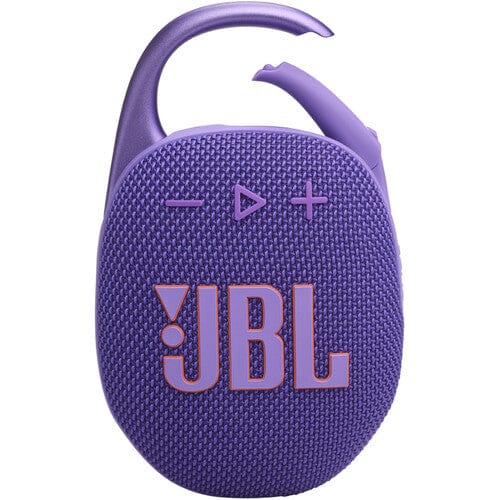 JBL Clip 5 Portable Bluetooth Speaker, Purple - Certified Refurbished