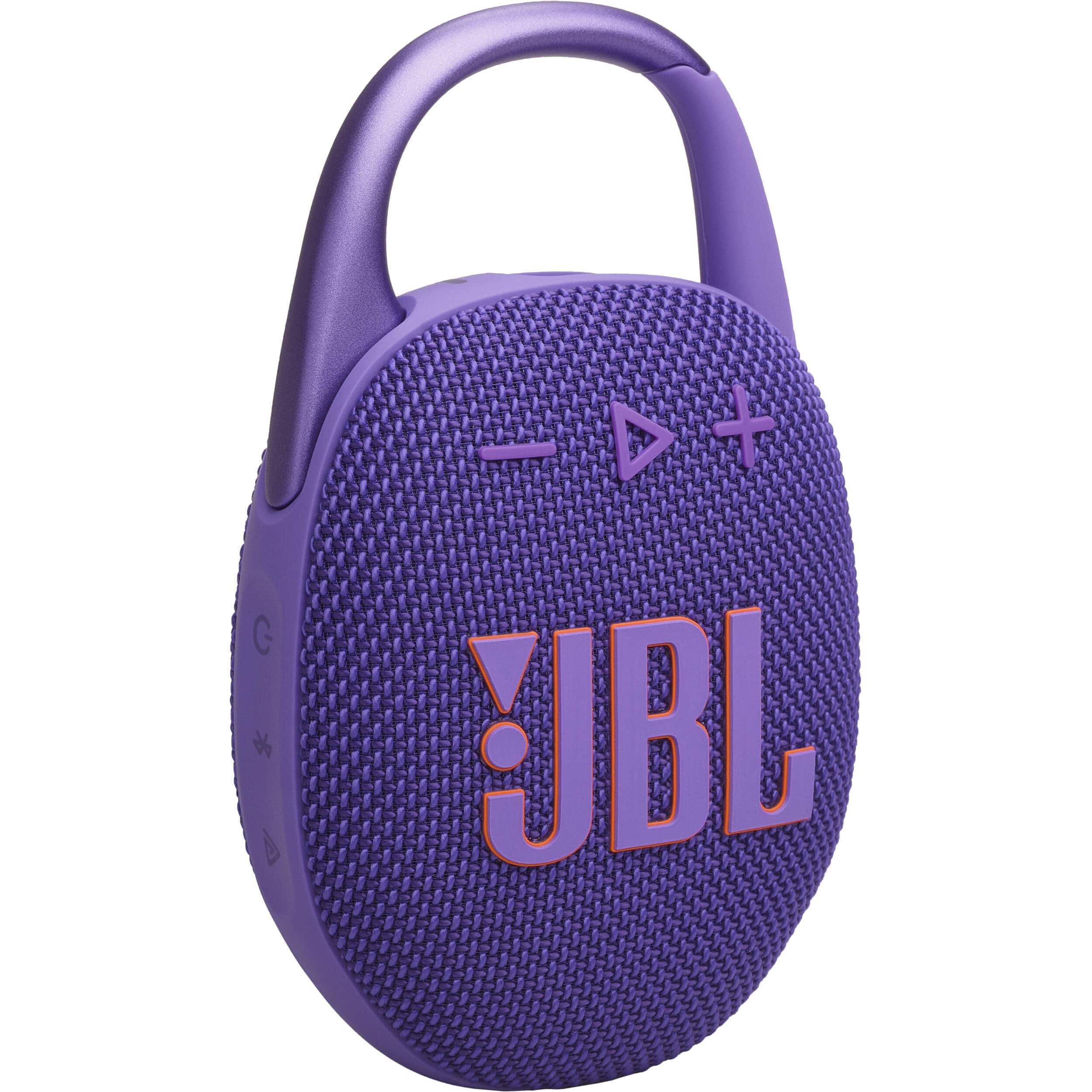 JBL Clip 5 Portable Wireless Bluetooth Speaker, Purple - Certified Refurbished