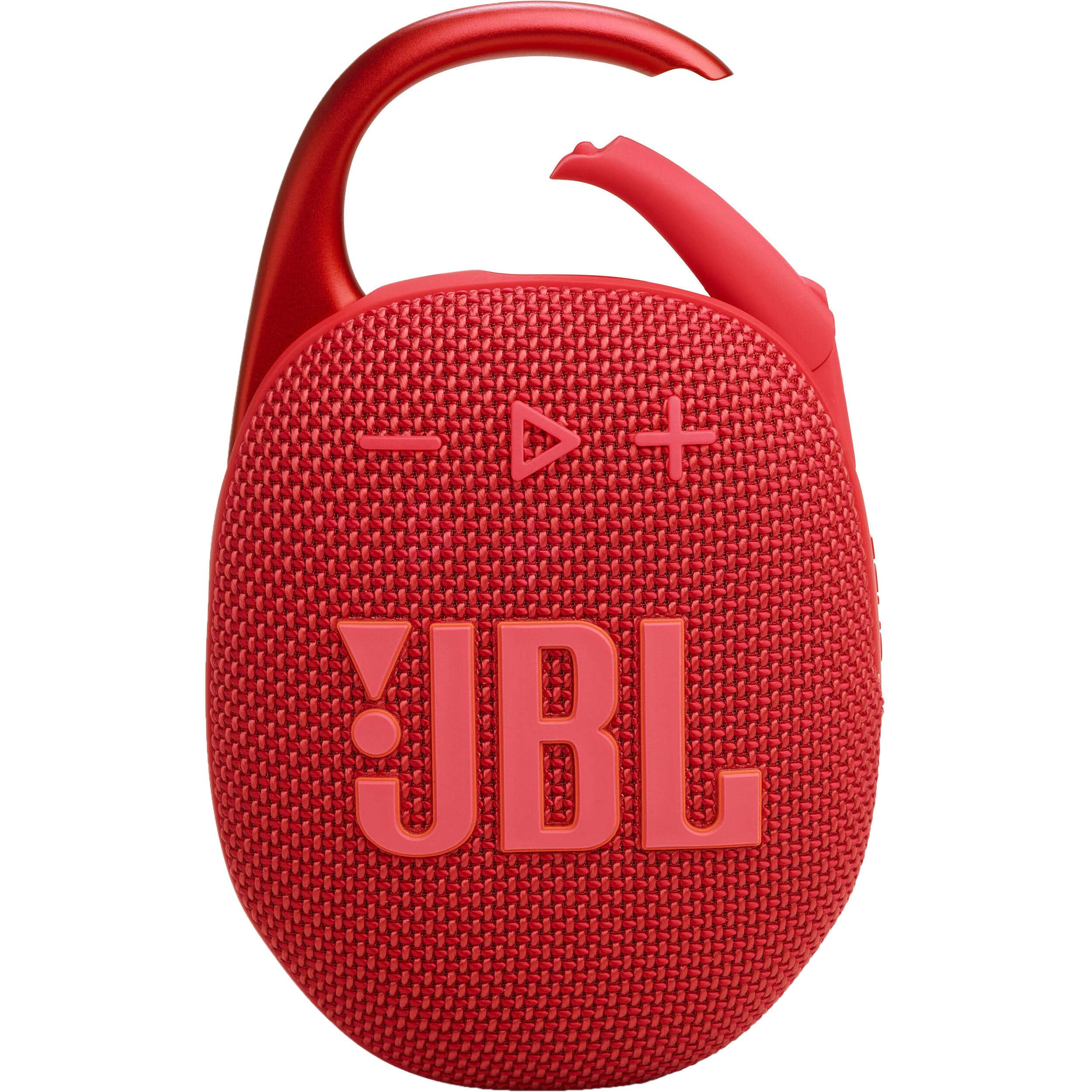 JBL Clip 5 Portable Bluetooth Speaker, Red - Certified Refurbished