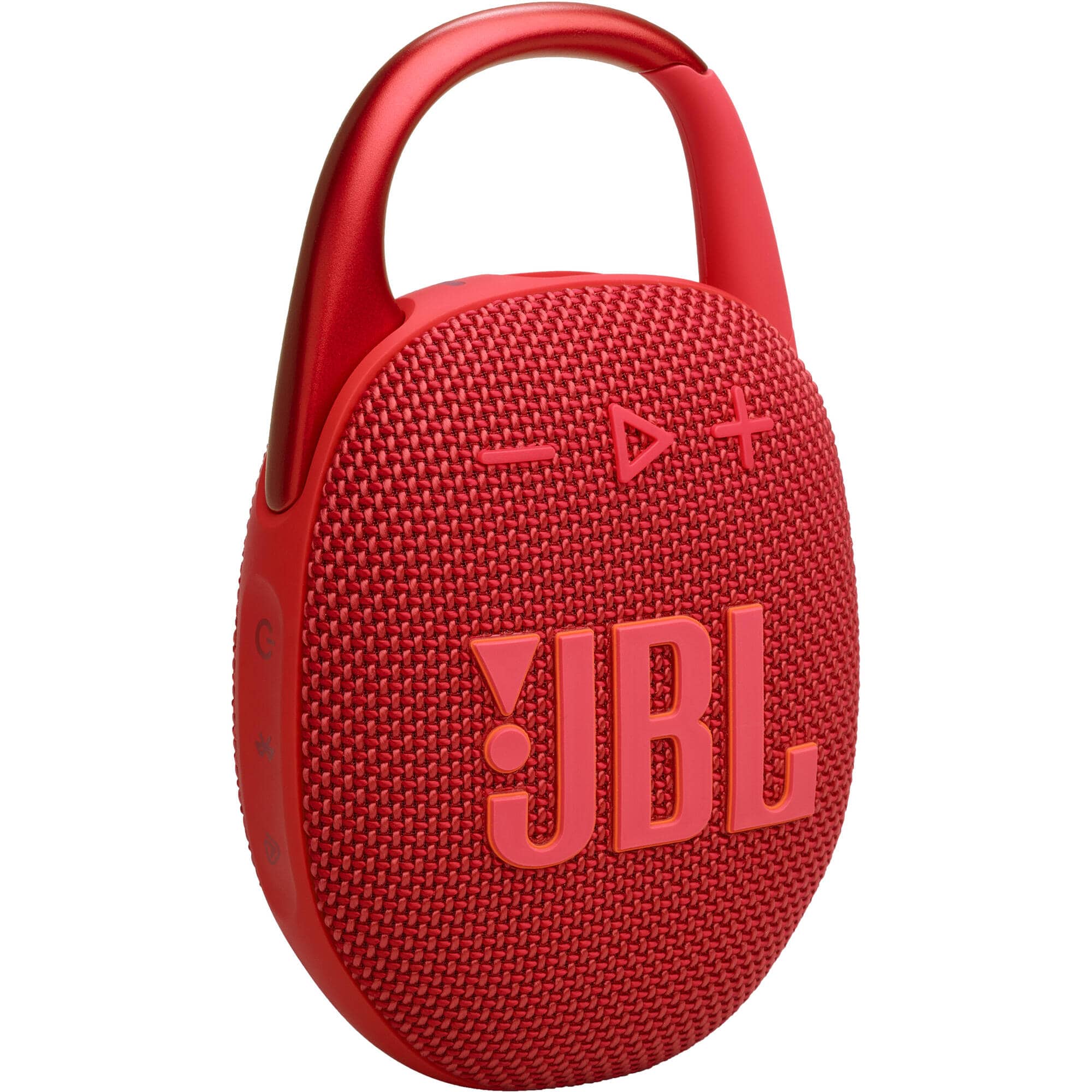 JBL Clip 5 Portable Wireless Bluetooth Speaker, Red - Certified Refurbished