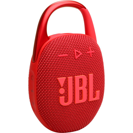 JBL Clip 5 Portable Bluetooth Speaker, Red - Certified Refurbished
