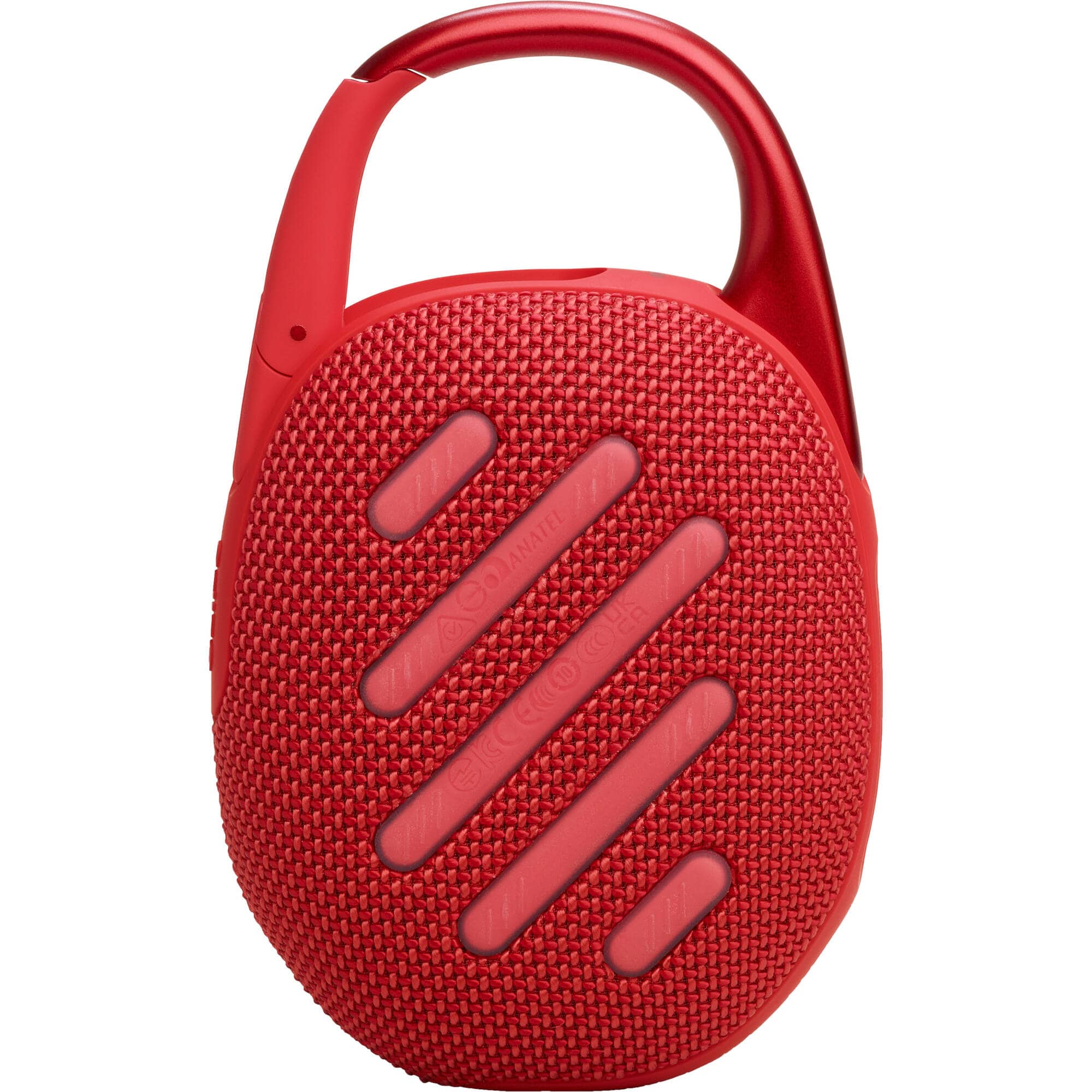 JBL Clip 5 Portable Bluetooth Speaker, Red - Certified Refurbished