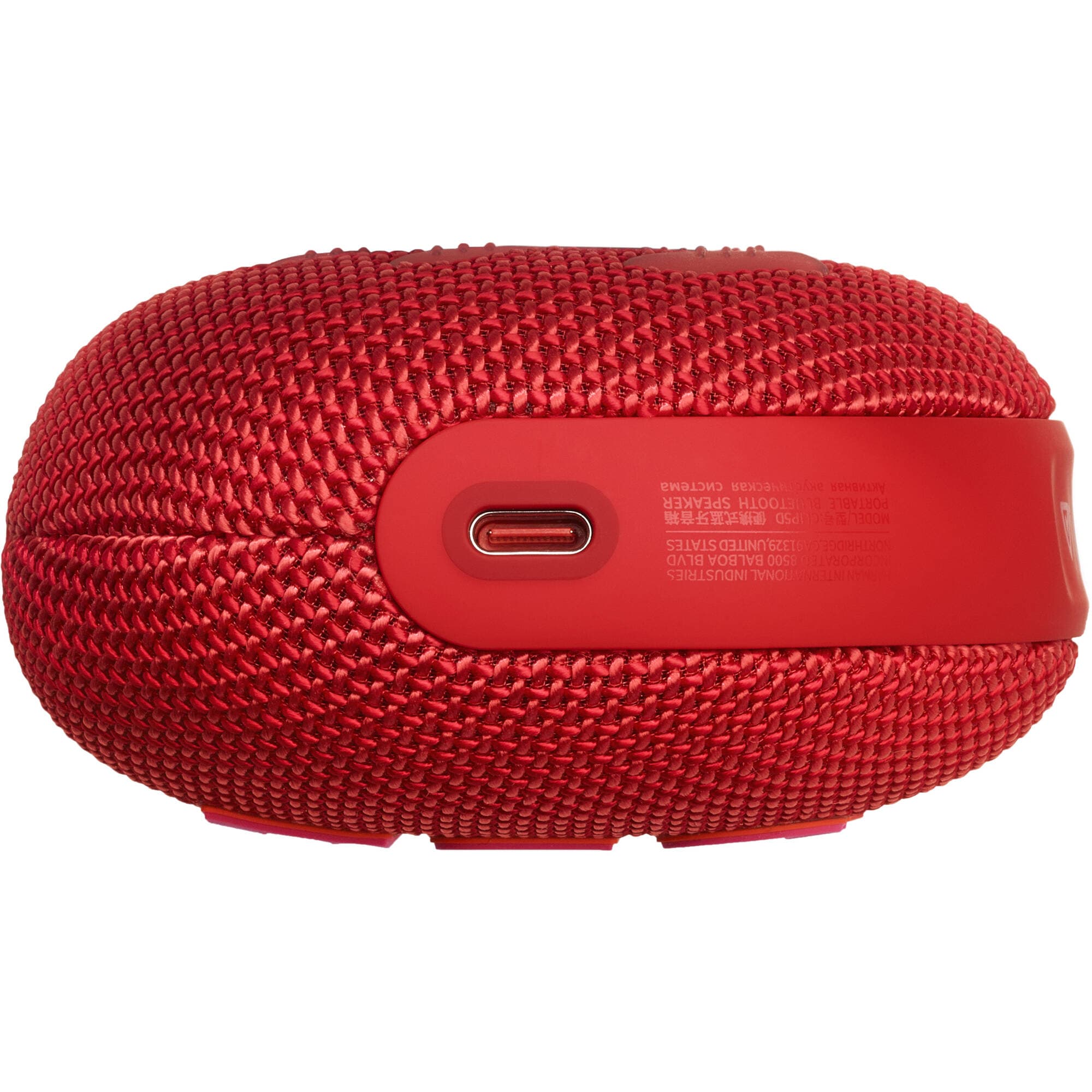 JBL Clip 5 Portable Bluetooth Speaker, Red - Certified Refurbished