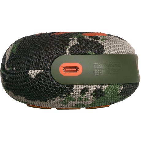 JBL Clip 5 Portable Wireless Bluetooth Speaker, Camo - Certified Refurbished