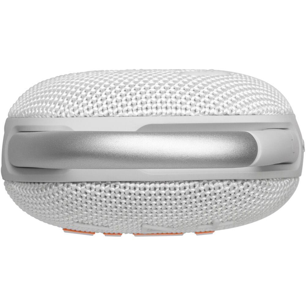 JBL Clip 5 Portable Bluetooth Speaker, White - Certified Refurbished