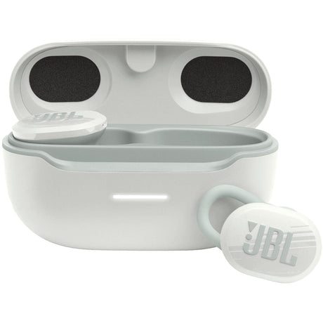 JBL Endurance Race Waterproof Wireless Sport Earbuds White - Certified Refurbished