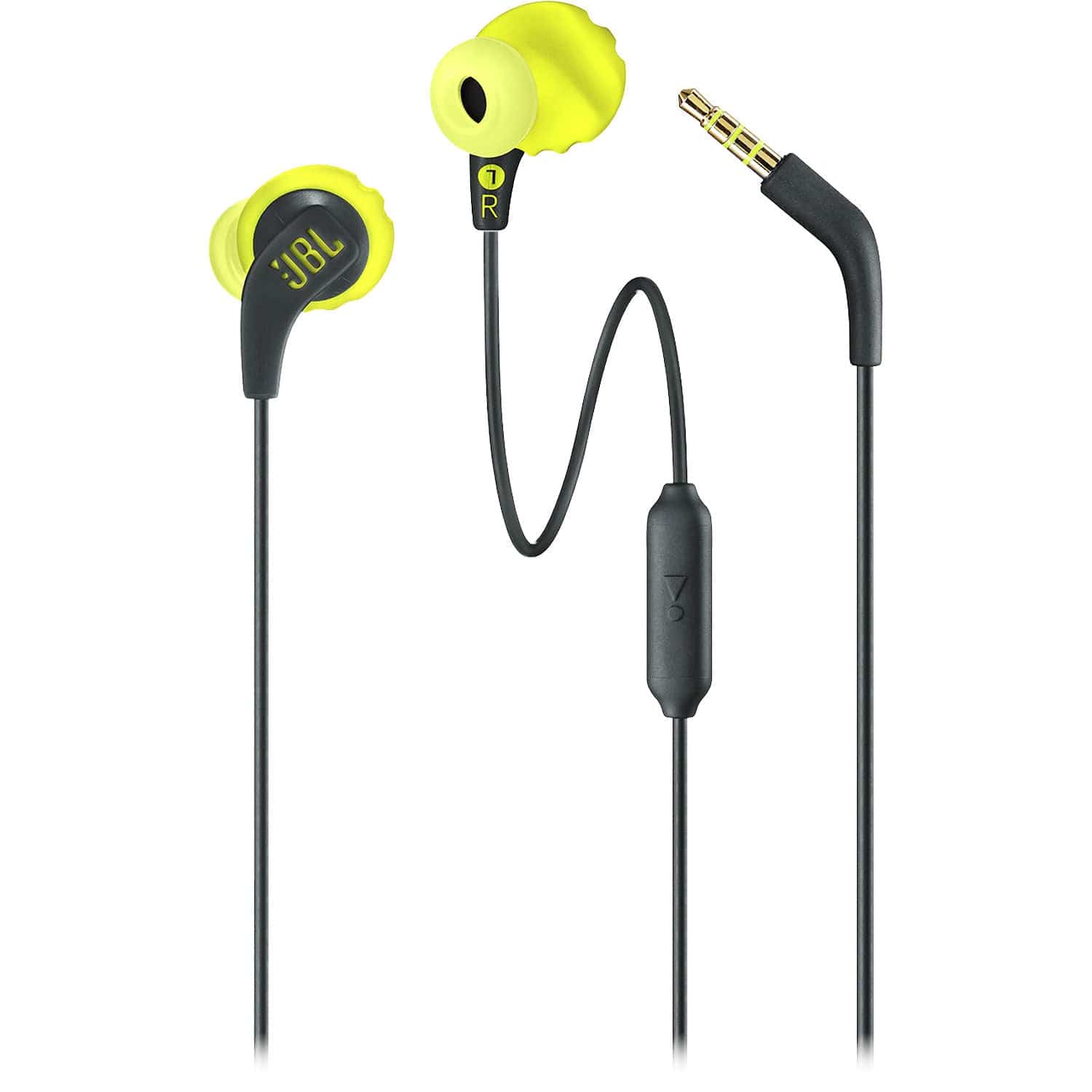 JBL JBLENDURRUNBNLAM Endurance RUN Wired Buds Black